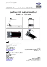 h/p/cosmos Arsalis Gaitway 3D Service Manual preview