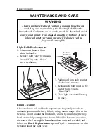 Preview for 8 page of H-P Products Electric Powerhead Electroglide Owner'S Manual