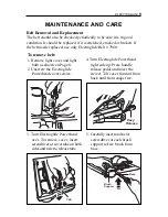 Preview for 9 page of H-P Products Electric Powerhead Electroglide Owner'S Manual