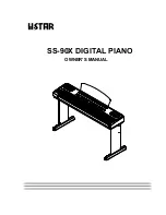 Предварительный просмотр 1 страницы H-Star SS-90X Owner'S Manual