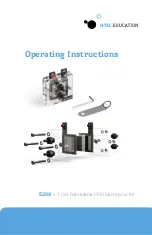 Preview for 1 page of H-Tec Education E208 Operating Instructions Manual