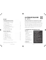 Предварительный просмотр 2 страницы H-Tronic AL 2000 User Manual