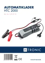 Preview for 1 page of H-Tronic HTC 2000 Manual