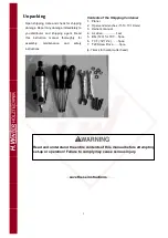 Предварительный просмотр 7 страницы H. Winter PLANERMAX 810 Operation Manual