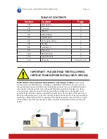 Предварительный просмотр 2 страницы H2flow FLOWVIS Instruction Manual