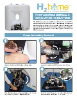 H2hOme NFPA13D Pump Assembly Removal & Installation Instructions preview