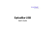 H2I SimplyTouch OpticalBar USB User Manual предпросмотр