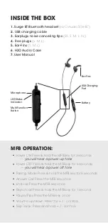 Preview for 3 page of H2O Audio SURGE BT SG8-BT User Manual