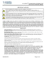 Preview for 4 page of H2Scan HY-ALERTA 500 Operating Manual