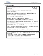 Предварительный просмотр 8 страницы H2Scan HY-OPTIMA Operating Manual