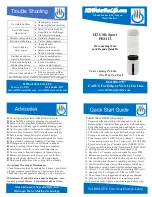 Preview for 1 page of H2WaterForLife H2 USB Sport PRO II Quick Start Manual