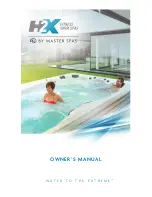 H2X THERAPOOL D Owner'S Manual предпросмотр