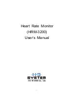 H3 System HRM-3200 User Manual preview