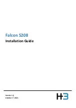 Preview for 1 page of H3 Falcon 5208 Installation Manual