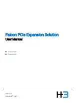 Preview for 1 page of H3 Falcon PCIe User Manual