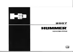 H3 HUMMER 2007 Manual preview