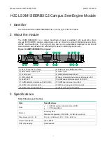 Preview for 1 page of H3C Campus SeerEngine LSXM1SEERBXC2 Quick Start Manual