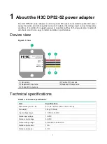 Preview for 7 page of H3C DP52-52 User Manual