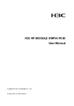 H3C EWPA1PCID User Manual предпросмотр