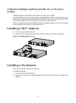 Preview for 22 page of H3C F100-C-A3-W Installation Manual