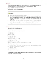 Preview for 73 page of H3C H3C S3600 Series Command Manual