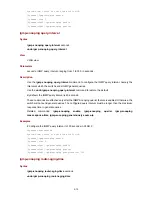 Preview for 468 page of H3C H3C S3600 Series Command Manual