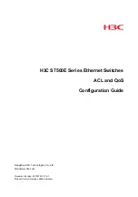 H3C H3C S7500E Series Configuration Manual preview