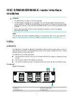 Preview for 8 page of H3C HIM-16GBP Interface Manual