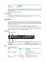 Preview for 27 page of H3C HIM-16GBP Interface Manual