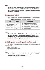 Preview for 3 page of H3C LSPM2SP2P User Manual