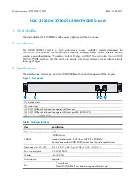 Предварительный просмотр 1 страницы H3C LSUM1WCME0 Manual