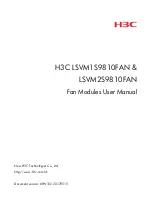 H3C LSVM1S9810FAN User Manual preview