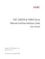 Preview for 1 page of H3C LSW1SP4P0 User Manual