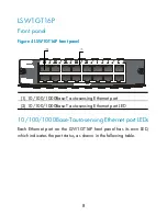 Preview for 13 page of H3C LSW1SP4P0 User Manual