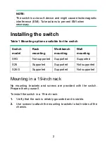 Preview for 2 page of H3C Mini S26 Quick Start Manual