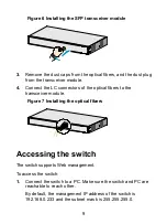 Предварительный просмотр 9 страницы H3C Mini S26 Quick Start Manual