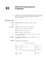 Предварительный просмотр 1269 страницы H3C MSR 20-20 Command Reference Manual