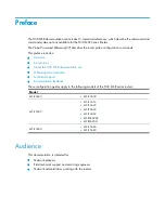 Preview for 3 page of H3C MSR 2630 Probe Command Reference