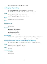 Preview for 13 page of H3C MSR 2630 Probe Command Reference