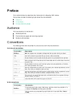 Preview for 3 page of H3C MSR 5600 Command Reference Manual