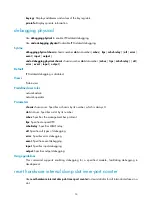 Preview for 20 page of H3C MSR Series Probe Command Reference