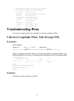 Preview for 22 page of H3C MSR Series Troubleshooting Manual