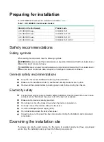 Preview for 8 page of H3C MSR3610-X1 Installation Manual