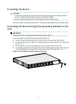 Preview for 20 page of H3C MSR3610-X1 Installation Manual