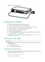 Preview for 26 page of H3C MSR900-E Series Installation Manual