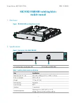 Preview for 1 page of H3C NSQ1FAB04B0 Manual