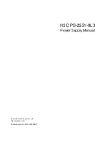 H3C PS-2551-9L3 Manual предпросмотр