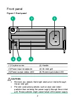 Предварительный просмотр 5 страницы H3C PSR1200B-12A1-F User Manual