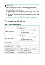 Preview for 3 page of H3C PSR150-A1 Manual