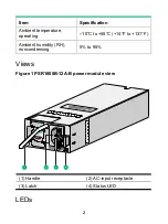 Preview for 5 page of H3C PSR1600B-12A-B User Manual